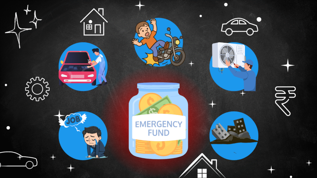 emergency fund, savings, emergency expenses, financial security, financial freedom